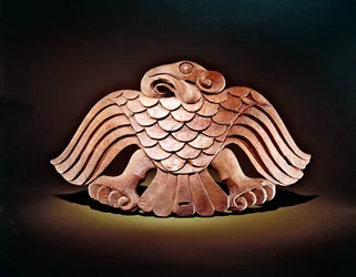 Eagle saddle ornament
